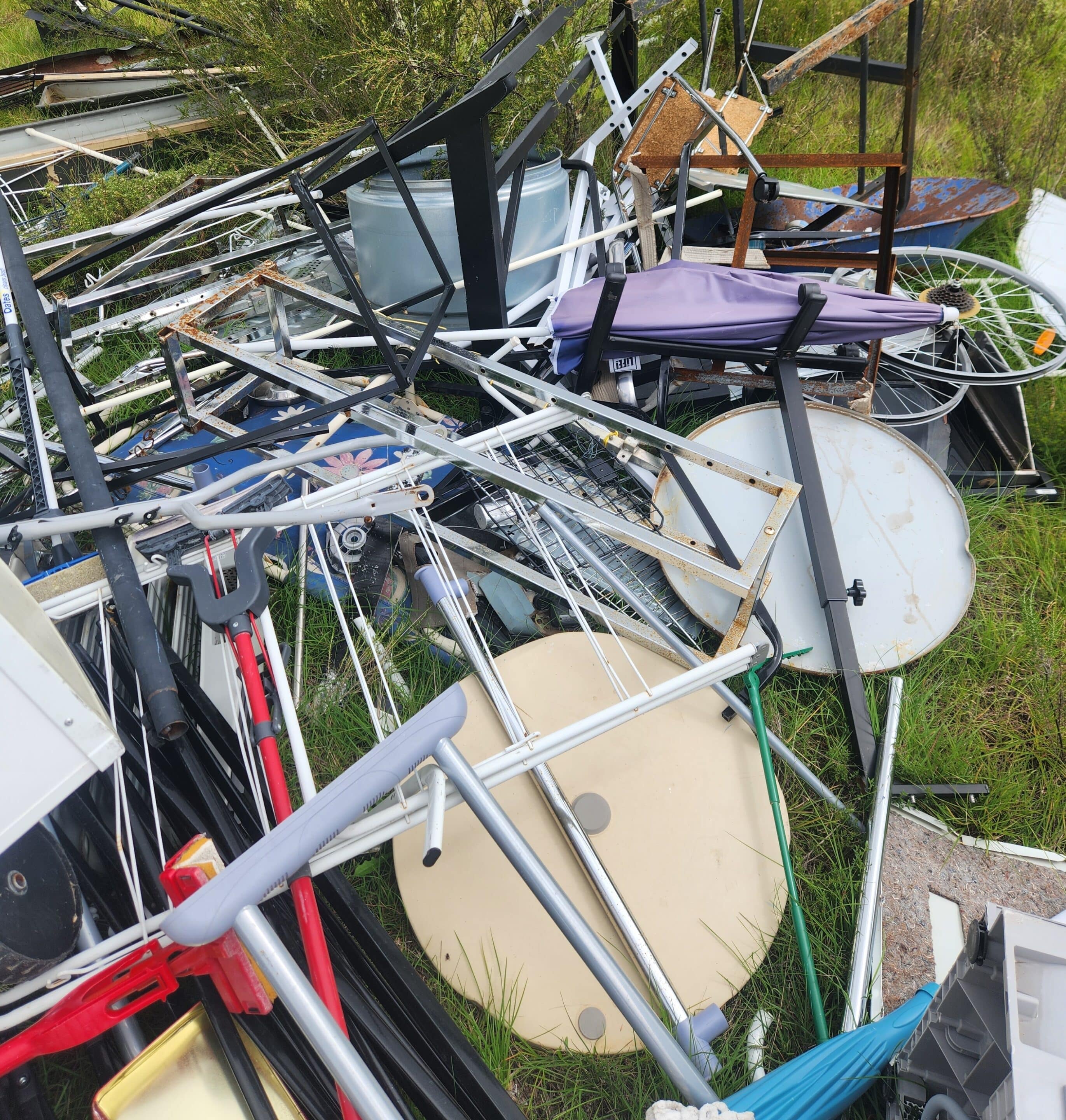 recycling metal rubbish removal canberra golden