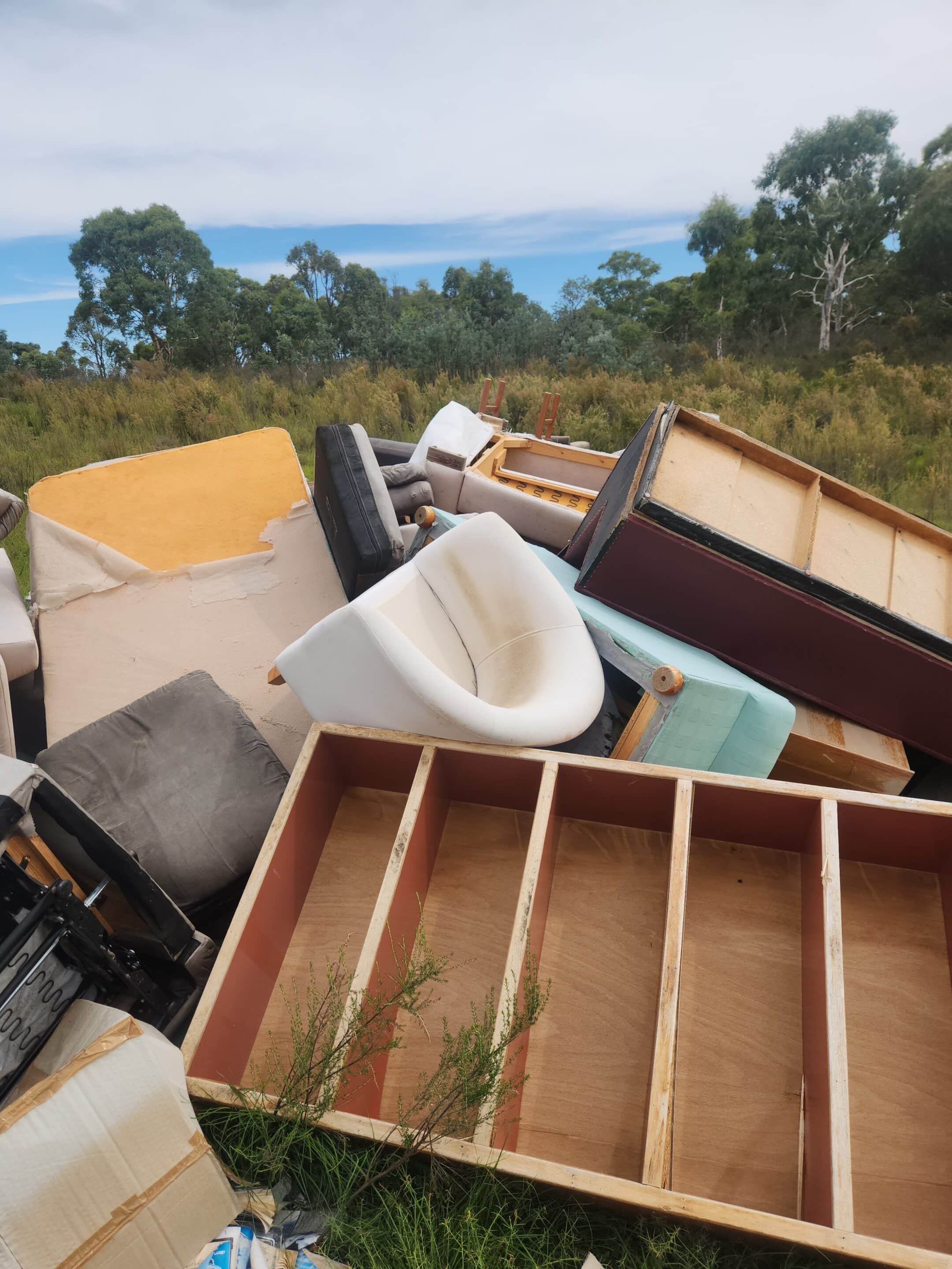 furniture disposal, canberra rubbish removal, golden